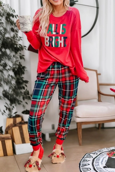 All is Bright Holiday Pajama Set