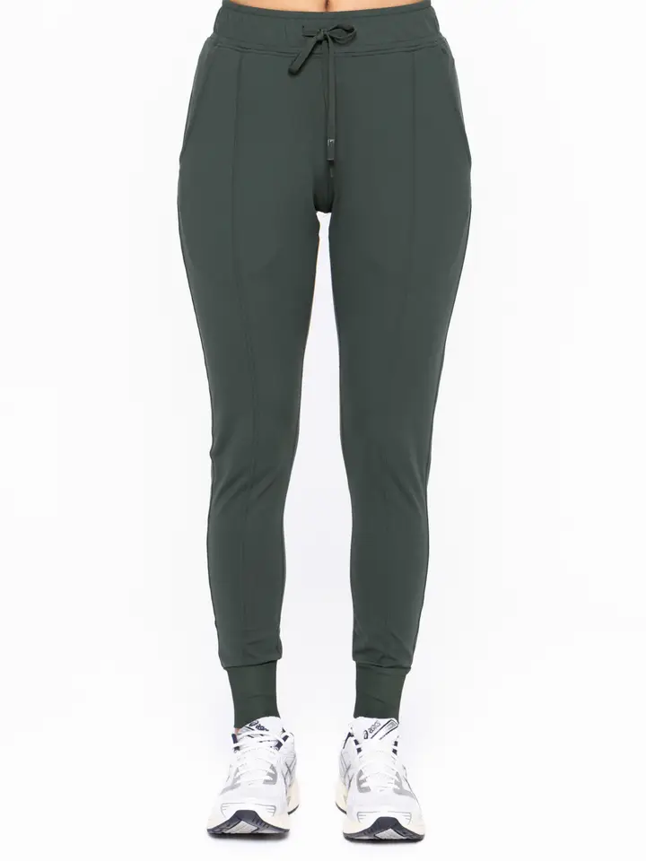 Slim-Fit Paneled Joggers