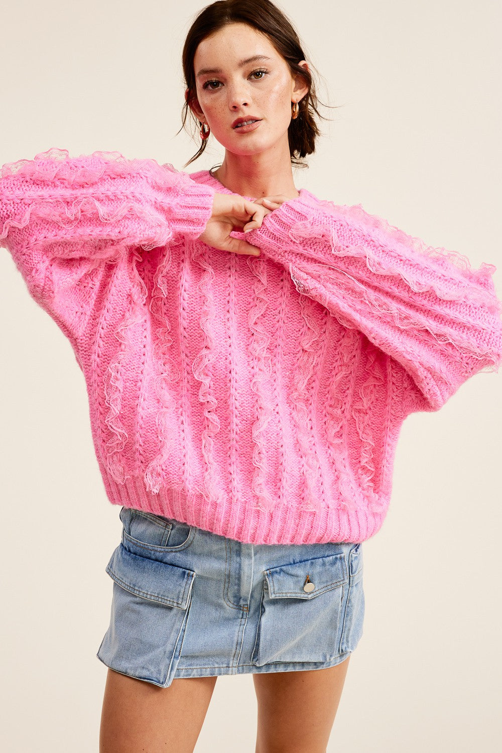 Barbie Pink Sweater - Beciga