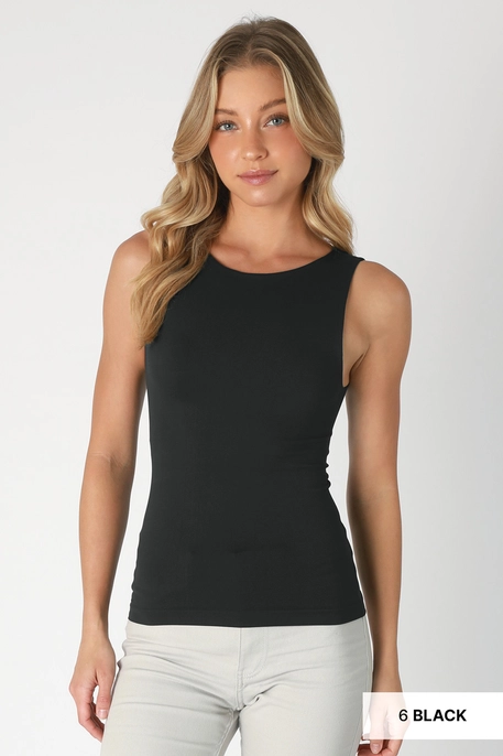 Clean Line Boat Neck Tank Top (3 Colors!)