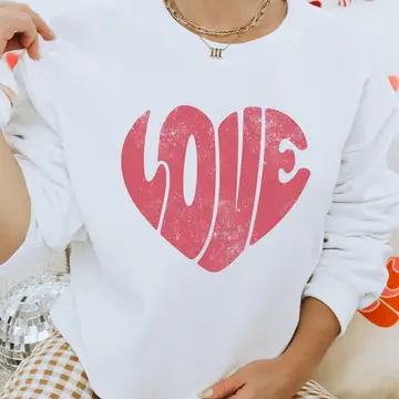 Groovy Love Crewneck Sweatshirt