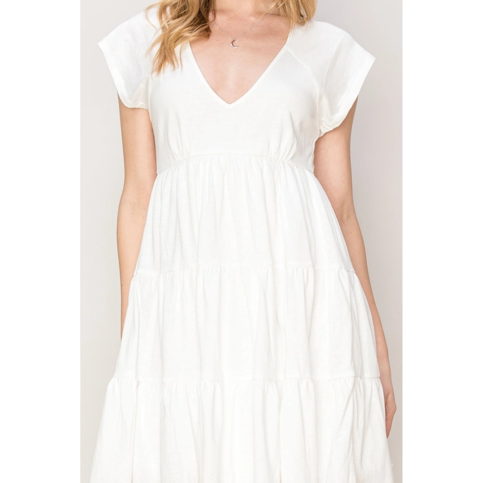 Josie Cotton Jersey Babydoll Dress