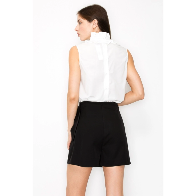 Babs Front Big Bow Wrap Detail Mini Skort