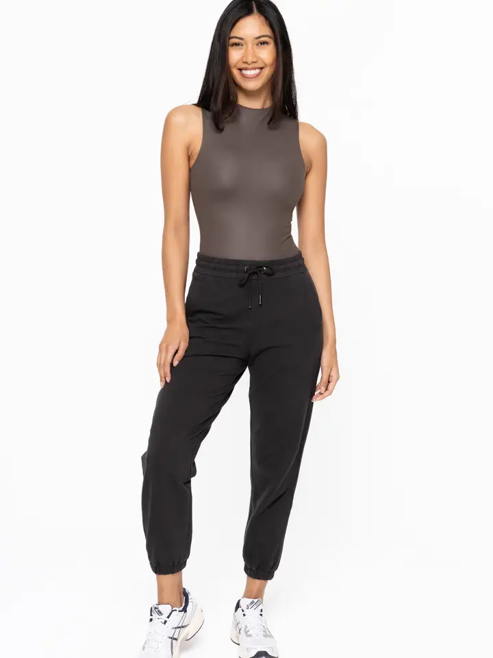 Sleeveless Mock Neck Bodysuit