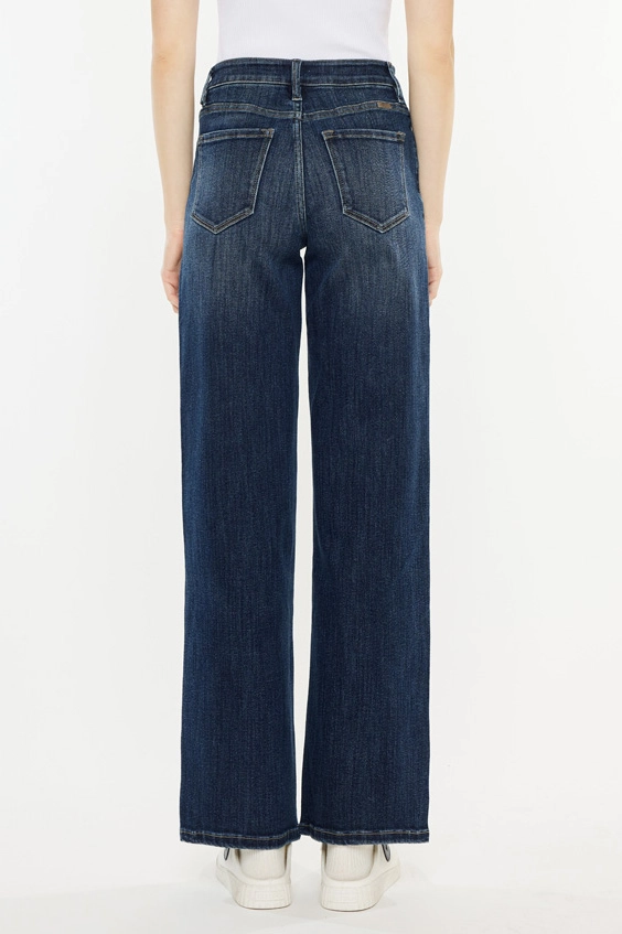 Kancan Essentials High Rise Wide Leg Jean