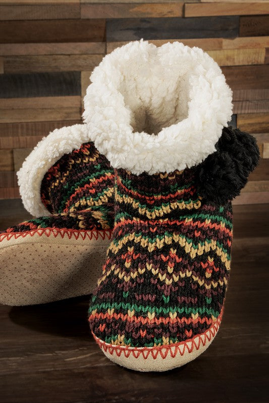 Fair isle slipper online boots